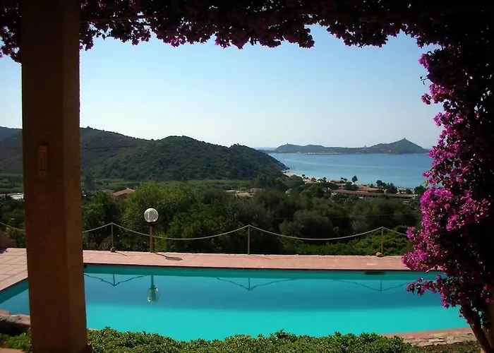 Stunning Sea View W/private Pool - 5 Minutes From The Beach! Villasimius